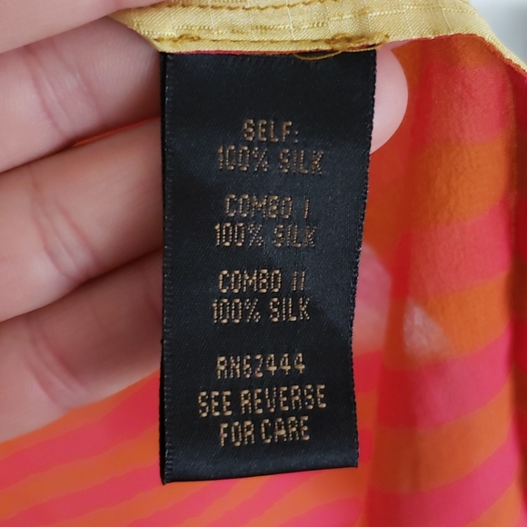 Nicole Miller silk top - Picture 7 of 7